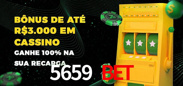 5659 BET melhor bônus de depósito